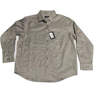 hart schaffner marx shirt xl mens 100%
cotton button up long sleeves gray
premiu